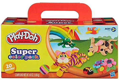 Play-Doh Hasbro A7924EU4 - Super Farbenset (20er Pack), Knete
