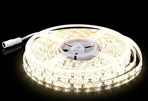 PEARL Lichtband: LED-Streifen LE-300MA, 3 m, warmweiß, Outdoor IP65 (LED Streifen Weiss, Lichtband außen, Lichtstreifen Außenbereich)