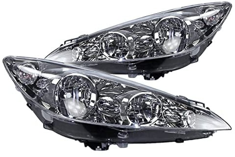 BESTPRICE 2x Hauptscheinwerfer vorne links + rechts Frontscheinwerfer, Kompatibel mit PEUGEOT 308 CC (4B_), 308 I (4A_, 4C_), 308 SW I (4E_, 4H_), RCZ