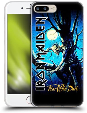 Head Case Designs Officially Licensed Iron Maiden FOTD Album Covers Gel Case [Military Grade Protection] Compatible with Apple iPhone 7 Plus/iPhone 8 Plus and Compatible with MagSafe