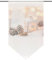 Home fashion Laterne Fensterbehang, Stoff, Natur, 80 x 40 cm