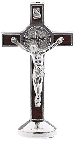 sharprepublic Kruzifix Jesus Christus Kreuz Statue Figur Für Auto Nach Hause Kapelle Dekor - Silber