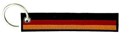 Akachafactory Schlüsselanhänger Fahne Flagge flaggen anhänger Motorrad Deutschland deutsch
