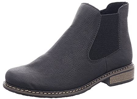 Rieker Elton Womens Chelsea Boots 36 EU Nero