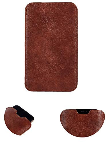 K-S-Trade Qualitativ & Innovativ Schutzhülle Handyhülle Für Wiko Y81 Handytasche Kunstleder Sleeve In Braun