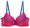 Reggiseno Sexy con Ferretto Imbottito Scollo Profondo Pizzo Coppa Morbida 3-C