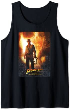 Lucasfilm Indiana Jones Kingdom of the Crystal Skull Poster Tank Top