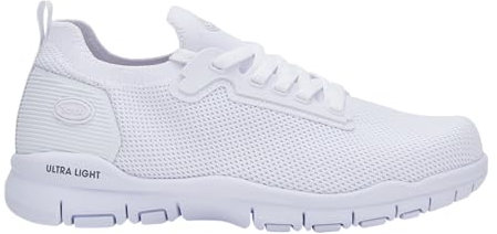 Scholl Herren Jump Socke Health Care Professional Shoe, Bianco, 45 EU