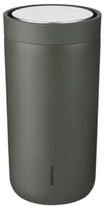 Stelton - To Go Click Isolierbecher 0,2 Liter, soft dark forest