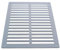 NAJDER Griglia di ventilazione in alluminio 300 x 500 mm, DIBOND, Coperchio di ventilazione piatto, Griglia per l'aria di scarico, Fessure di ventilazione di superficie, Aperture di ventilazione