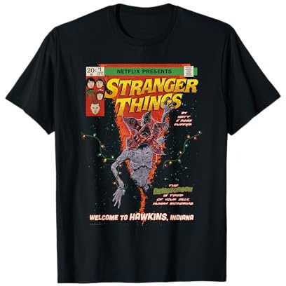 Stranger Things Welcome to Hawkins Comic T-Shirt