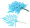 ULTECHNOVO 1 Unsterbliche Ziege verlässt Bouquet Faux Greeny Wohnkultur Anlage Grüne Blattdekoration Farne Pflanzen Dekore Straußvase Pflanzenschmuck Farne Prop Blumenvase Blätter Blau