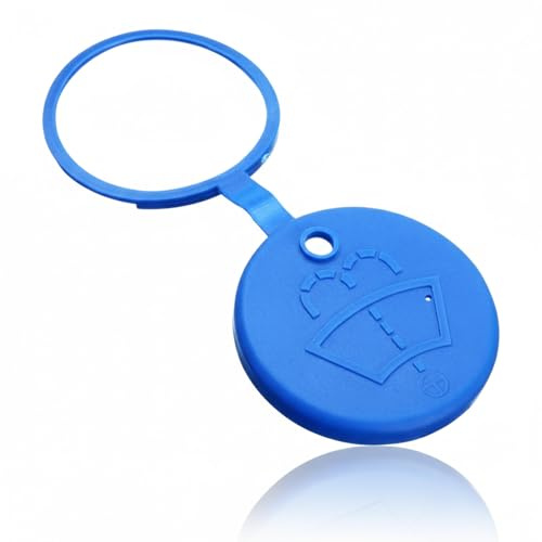 Hopzab Replacement Windscreen Washer Bottle Cap–Plastic Car Screen Wash Cap for Washer Wiper Fluid Reservoir,Automobile Screen Wash Cover Lid for 206 207 408,1 Pack