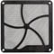 Silverstone Technology Silverstone 140Mm Fan Filter With Magnet For Case Fan/Power Supply Fan And Panel Air Vent Ff141B Black Silverstone Technology