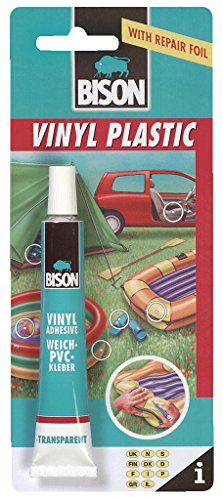 6 x 6305321 Bison Vinyl PVC Soft Plastics Repair Adhesive Glue 25ml Extra Strong and Waterproof