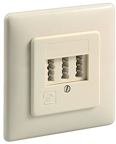 7 Stück Wentronic TAE Unterputzdose NFN für ein Telefon und zwei Nebenstellen