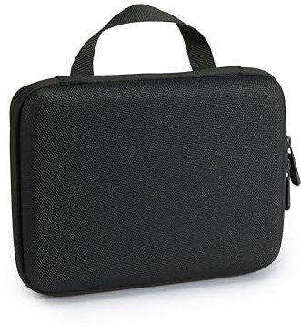 Amazon Basics Mittelgroße GoPro- und Actionkameras Schutzhülle mit Internem Schaumstoff, Tragbar & Leicht, 22.9 x 17.8 x 6.4 cm, Einfarbig, Schwarz
