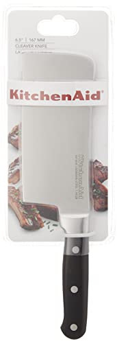 KitchenAid Classic - Cuchillo para pelar (3 remaches) Cleaver 6 negro ónice.