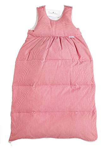 Tavolinchen Babyschlafsack Daunenschlafsack BoludaStreifen Kinderschlafsack – rot – Gr.130