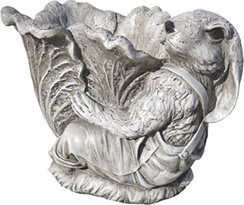 Figur Hase Pflanztopf, 35 x 28 cm. Natürliches Moos