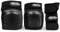 REKD Junior - Schoner-Set - Knie/Handgelenke/Ellbogen - robust - Schwarz - Gr S