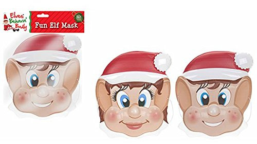 PMS 2 AST Boy/Girl Elf Design Face Maske in Tablett. Polybeutel HDR W