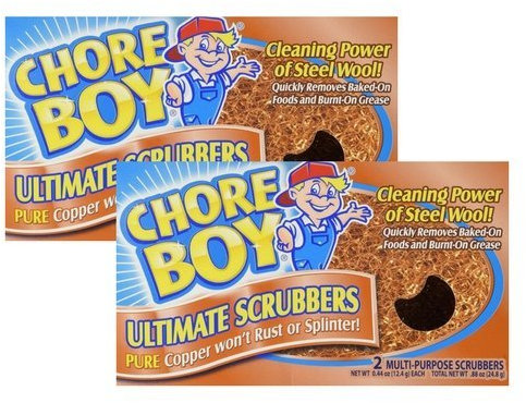 Chore Boy Scheuerschwamm Kupfer 2 Packung Kupfer