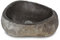 Oriental Galerie Top Serie Flussstein Handwaschbecken Naturstein Waschschale Stein Findling Natur Grau ca.40-45 cm