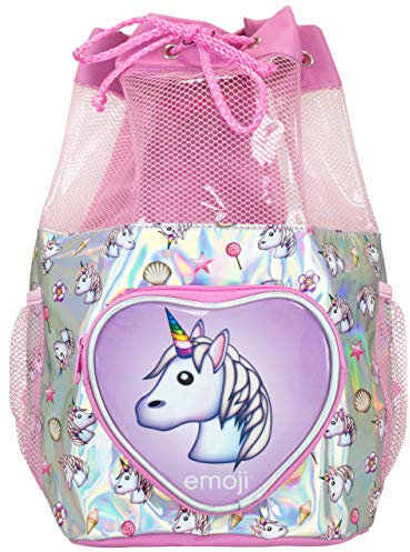 Emoji Bolsa de Natación para Niñas Unicornio