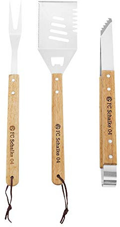 FC Schalke 04 Grillbesteck 3er Set