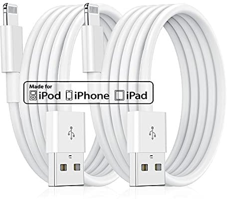 Câble Chargeur iPhone Apple, [Certifié MFi] 2Pack 1M Lightning vers USB Câble,Ultra Résistant Cordon iphone Apple Original pour iPhone 13/13 Pro/12 Pro/SE/11 Pro/Pro Max/X/XS/XR/8/7/6/6s/5s,iPad