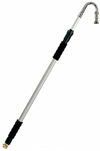 TRTO 185cm Large Telescopic Extendable Gutter Cleaner Pole Pipe Water Drain Roof Hose