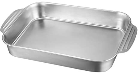 Angoily 4. 1L Grillpfanne Edelstahl Grillplatte Gasgrill BBQ Grill Pan Fischplatte Grill Platte Küchengeräte Kochwerkzeug für Küche Zuhause Outdoor Camping