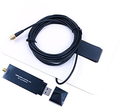 Fasizi DAB Radio Ricevitore In Auto Antenna Digitale DAB + Adattatore Tuner Box Audio USB Amplificato Loop Antenna Decodifica Radio Ricezione per Android