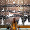 Fensterbilder Weihnachten, 269 Schneeflocken Fenster Aufkleber, Selbstklebend Fensterbilder Schneeflocken für Weihnacht Winter Fensterdeko Wiederverwendbar Weihnachtsmann Rentier Aufkleber