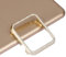 Gehäuse Glitzer Kompatibel mit Apple Watch SE 40MM Hülle Gold, Bling Glitzer Diamant Strass Schutzhülle Aluminium Bumper Case Kratzfest Stoßfeste Schutz Tasche Kompatibel mit iWatch 40MM Serie 6/5/4