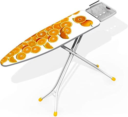 Planche à Repasser, Renforcer la Couverture d'eau Glacée Antidérapante Hôtel Ménage Pliant Hot Hanger Blanchisserie Repassage Rack L130W33H70-90CM (Color : B)