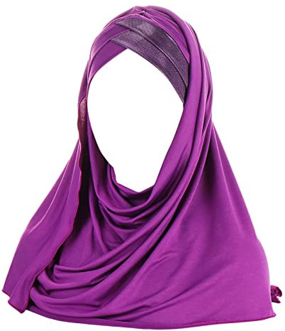 Kopftuch Damen Muslim,Kopftuch für Haarausfall Chemo Lange Kurze Haare Schönheit Kopfbedeckungen compatible with Motorrad Schal Herren Warm Cover Frauen Hijab Islamischer Innenhut Islamische Mütze Vo