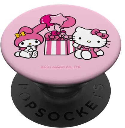Mein Geburtstag mit Hello Kitty und My Melody PopSockets Klebender PopGrip