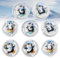 ACAREY Handwärmer Pinguin Taschenwärmer Wiederverwendbar 8er Set Handwärmer Kleine Geschenke Adventskalender Für Kinder, Wärmepad Für Eisige Hände Taschenheizkissen, Sofortige Handwärmer