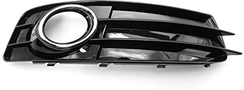 WinkWave Frontstoßstange Grill Nebelscheinwerfer Zierblende Rechts Nebelscheinwerfer Lampenabdeckung Grill Ersatz für Audi A3 8P S-line 09-12