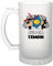 Jarra de cerveza Super Testigo | Vaso de cerveza Pinte Artesanía Colega Regalo Familia Regalo San Valentín Cumpleaños Boda EVG Hombre