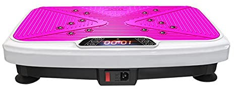 JDSHFEN Vibration Plate The Swing Type with A Power of 400W Provides 5 Programs, Vibration Exercise Machine Including Elastic, Which is Most Suitable for Weight Loss Through