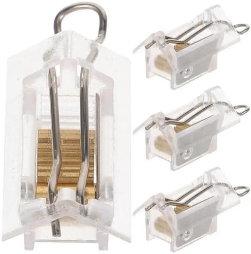 4pcs Venetian Blind Cord Roman Shade Lock Blind Install Parts Window Blinds Components Curtain Accessories for Home