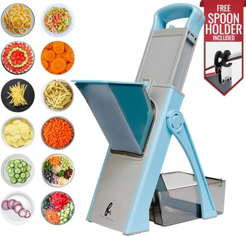 Coupe-légumes, mandoline multifonction réglable et sans effort, râpe à fromage, râpe à papier, gadgets de cuisine, oignons, frites et pommes de terre, efficace pour les chefs à domicile.