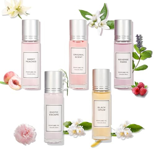 Pheromone Parfum Woman Enhanced Scents Pheromone Perfume Pheromon ParfüM For Women Parfüm für Frauen Scent ParfüM Frauen Perfume (5 Stücke)