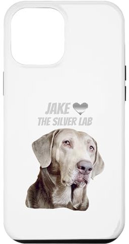 iPhone 12 Pro Max Jake The Silver Lab Gift Case