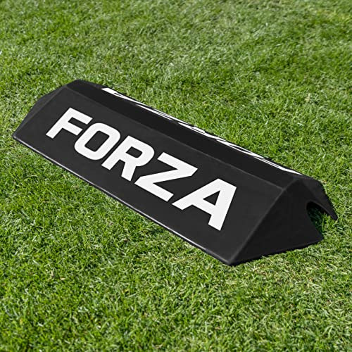 FORZA-Ablenkrampe für Torwarttraining | Robuster Gummiballabweiser – Ideal für Reaktions- und Reflextraining sowie Abwehrtraining