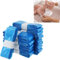 Chovbe 18 Pack Nappy Bin Refills, Smellproof Diaper Bags for Nappy Bin, Diaper Pail Refills, Nappy Disposal Bags for Tommee Tippee, Angelcare, Twist and Click(Blue, 4.5m each)