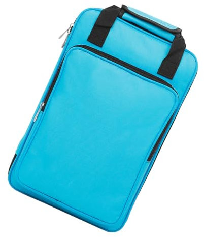 Kisangel Drumstick Aufbewahrungstasche Aus Oxfordstoff Kompakte Schlägeltasche Mit Reißverschluss Wasserabweisend Tragbar Für Schlagzeuger Und Percussion Zubehör